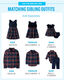 The Children's place boys' long-sleeved shirt, pure cotton, casual and versatile, two-pocket design Tidal Plaid Small