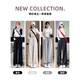 
Cotton-made velvet thickened slim and narrow version sports pants for women in autumn and winter new high-waist loose straight-leg casual pants for women. 844 black small person [30.5] S 85-100Jin [Jin equals 0.5 kg]