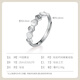 CHINA GOLD PT950 Diamond Honeycomb Platinum Ring Ring Ring for Girlfriend and Wife’s Birthday Gift About 3g