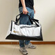 Nike (NIKE) luggage bag men's bag women's bag autumn new student sports fitness bag large capacity outdoor shoulder crossbody bag DX9789-100 air cushion strap MISC