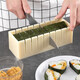 Sushi mold set, home DIY sushi roll tool set, sushi making tool set, sushi mold heart-shaped three-piece set