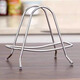 
Pangdonglai quality stainless steel storage rack household pot lid rack cutting board rack seat 1-pack [stainless steel cutting board rack]