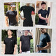 李宁（LI-NING）紧身衣速干衣男篮球训练服健身速干t恤高弹跑步运动短袖羽毛球服