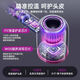 Lefensheng National 3C Certification丨5 billion negative ions for hair care High-speed leafless hair dryer household silent negative ions high power does not hurt hair in strong winds Huaqiangbei hair dryer bright purple-single nozzle 5 billion moisturizing negative ions丨constant temperature hair care and quick drying 2025 new style丨top version gift box丨10-year warranty only replacement but not repair