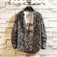 
SUNWISESS floral shirt men's retro Hong Kong style beynd Huang Jiaju floral shirt slim style fashion long sleeve lining jacket No. 1 color 1049 M 90110Jin [Jin equals 0.5 kg]