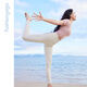 Fansheng Yoga slimming quick-drying sports tops Pilates fitness running breathable short-sleeved T-shirt summer yoga clothes F12305 removable chest pad Tinghua Coffee Powder L