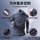 Quick-drying clothing long-sleeved T-shirt men's half-zip training clothing running sports tops football fitness cycling clothing stand-up collar gray quick-drying breathable 4XL recommended 160-180 Jin Jin is equal to 0.5 kg