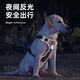 Dog leash vest style explosion-proof for medium and large dogs golden fur corgi harness collar chain dog leash khaki color (chest + 1.5m traction rope) L chest 54-71CM weight 28-45 Jin Jin equals 0.5 kg