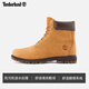 Chaussures pour hommes officielles de Timberland, grosses bottes jaunes, bottes hautes, cuir résistant à l'eau en plein air, grand A6fee A6fee754 / Couleur de blé 46