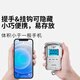 Qianque high-precision portable electronic scale small express delivery portable household hook hook spring luggage fish device silver battery model - battery with tape measure 75kg10g