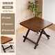 Shuhao foldable table portable small apartment rental home dining table dining table square table stall small table