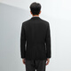 
HLA Hailan Home Suit Men's Spring and Autumn Style Comfortable Suit Jacket Men Black 09 175/96B 48B Recommended 137~148Jin [Jin equals 0.5 kg]