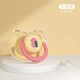 Haiyiduo pet silicone pacifier anti-colic night use flat head simulated breast milk sleeping type cat and dog cartoon pacifier pacifier random color