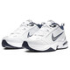 Nike NIKE men's autumn and winter dad shoes AIR MONARCH IV sports training shoes 415445-102 white blue 42
