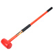 Guadi hollow extended shock-proof handle rubber hammer hits the tank rubber hammer without traces household rubber hammer 1.3 meters shock-proof handle rubber hammer extra large