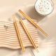 星坊天然竹筷子不易发霉无漆无蜡原竹耐高温家用竹筷餐具套装火锅筷 24cm20双装