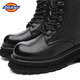 Dickies Martin Boots Men's Boots Spring Boots Men's Couple Heightening Thick Sole British Work Boots Versatile Men's Shoes Black 40