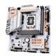 七彩虹（Colorful）英特尔（Intel）B760 H610搭intel i3 12100F 14代 14100F板u套装 B760M-A MEOW WIFI D5橘影橙 14代丨i3 14100