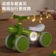 Beichuzhong Kinderbalance Auto 1-3 Jahre altes Kind und Kleinkind Baby Allrad No Pedal 2 Schieber 5 Roller eineinhalb Jahre alte Help 6 Musikbeleuchtungsmodell [verdickter Körper] Weißes Scheinwerfer Musikrad 61 Kindertages Geschenk