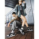 aj women's shoes Putian black and white panda dunk red wedding shoes aj1 low top shoes sports Kata men's shoes 1699 white plus black 35