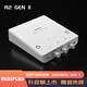 Midiplus external computer sound card Midi Routist R2 OTG GEN II live broadcast equipment mobile phone computer singing anchor recording independent professional full set single sound card Midi R2+ Desheng K200