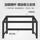 Yaoying computer desk desktop desk home writing study desk office e-sports table long table workbench HXZ15 gray wood grain 80*60*72cm reinforced version