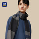 Heilan House (HLA) scarf for men, autumn and winter warm scarf, Valentine's Day birthday gift for husband and boyfriend in gift box