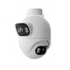 Xiaobai Q2 Dual -Kamera -Version wurde mit Mijia Camera Outdoor Waterfof Monitor 360 Grad mit Nachtsicht 1000W Pixel WiFi6 -Netzwerk Mobiltelefon Fernbedienung AI Human and Vehicle Detection angeschlossen