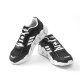 Adidas Adidas Qingfeng Series Mentes et mêmes chaussures de sport décontractées Mesh Mesh Souhtable Usistant et Chaussures de course extérieures cousues par choc JH9754 [produit authentique officiel, un faux, dix perte] 40
