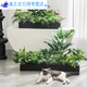 Simulation Grüne Pflanze Set Simuliertes Blütenpartition Pflanzendekoration Ornament Blütenrille Schildkröte Rückenblatt Blumenbox gefälschte Blumenlandschaft E3895x20cm Bunt