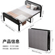 Nueva cama plegable de belleza en la cama para una cama para una cama para el almuerzo de la cama de la cama simple acompañante de la cama para la cama dura del hogar yzc18 modelo de bolsa de doble suave mejorado - 80 cm de ancho