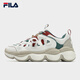 Fila Pea Schuhe Papa Schuhe Frauenschuhe Paarschuhe Sportschuhe 2025 Neue Freizeitschuhe [Männer] Schneewittchen/金白 -sc 43