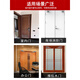 Huitailong hidden door closer hidden hydraulic buffer installed fire door spring household automatic door closer GZ-3523 hidden door closer (arbitrary stop) 65KG