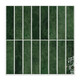 Dark green red gray blue long strip wall stickers imitate marble self-adhesive crystal dripping glue imitation handmade brick wall customization dripping material 30*30CM11 pieces 1 square MT1391