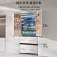 COLMO Black Pearl C3 Kühlschrank 520 French/521 Cross 522 Polaris C2 French Multi-Door Flat Full Embedded AI Nutrition Cabin Automatische Eiszubereitung Level 1 Energieeffizienz Dual System C2 French Multi-Door Kühlschrank 520L-Yingxue White