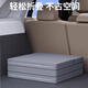 Shantoulin Village car single bed car SUV special folding mattress on car sleeping artifact trunk leveling mat sleeping mat d Navy blue 5cm thick [60CM*180CM]