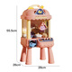 Xinge Extra-Large Claw Machine Kinderspielzeug mit Beinen Fantasy Pink Simuliertes Münzen Rocker Klauenmaschine Geburtstagsgeschenk