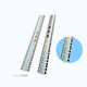 ACCESSOIRES DE CARABLE DE POURRAT VERTIQUE TOTEM COLONNE COLONNE COLONNE VERTICAL BOURRES SLAQUES BOURANS DE TH TOUR SERVILATION POUR VERTICAL POURNE ÉPÉRÉSIR 27U POUR VERTICAL (1,5 Épaisseur 1203 mm) 1x1x1cm