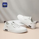 Hailan Home Men's Shoes Универсальные летние дышащие удобные туфли на доске. Случайные белые туфли мужская HAABXM2ABA0326 Белый 41