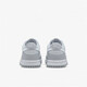Nike (Nike) Schuhe für Frauen Dunk Low (GS) Low Top Grey und White Retro Plattenschuhe Freizeitschuhe für Frauen DH9765-001 Grau und Weiß 35.5