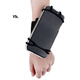 Luo Zhuodou wrist mobile phone holder for driving arm sleeve arm bag sports running wristband fitness multi-functional breathable rotating detachable black-detachable mobile phone arm bag