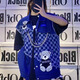 MWM Kimura Ihong OOXOO.NET Chaohui Spanish fashion brand Wang Hedi's same checkerboard denim vest blue M