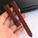 Applicable to Armani original watch ar11149/11148/80028/11302 strap female cowhide original dark blue lizard pattern 14mm