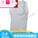 Baneishi Weste markless ice Seide Modal Baumwolle Sommer breites Schulterkragen ärmellose Hemd enge schlanke Sportweste Burgund 4xl (Empfohlen 160-180jin [Jin gleich 0,5 kg])