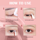 EELHOEEyelid Tape Self-Adhesive, Natural-Looking & Traceless 10 Tapes bottle, double eyelid tape, Y-shaped push stick, clip
