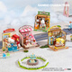 Rolife melody dim sum house sanrio brico house construiter les jouets toys pour les enfants d'anniversaire de remise des enfants.