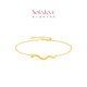 Chow Tai Fook SOINLOVE Cute Pet Zodiac Snake 18K Gold Bracelet VE201 Birthday Gift 15cm