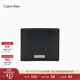 Calvin KleinJeans25 new autumn style men's business portable ck cow leather ID card bag wallet gift 4D1066G