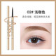 Popular small gold bar double-headed eyebrow pencil with ultra-fine head, waterproof and sweat-resistant, long-lasting, non-fading and non-fading, natural matte eyebrows 03# natural gray, suitable for light brown/black hair color, naturally anti-sweat, anti-fading, long-lasting and non-fading, makeup beginners