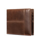 
HARPRSON Men's wallet multiple card slots short cowhide cowhide wallet anti-theft genuine leather wallet 20% off anti-theft brush wallet luxury goods Oil coffee 14 card slots; 2 large banknote slots